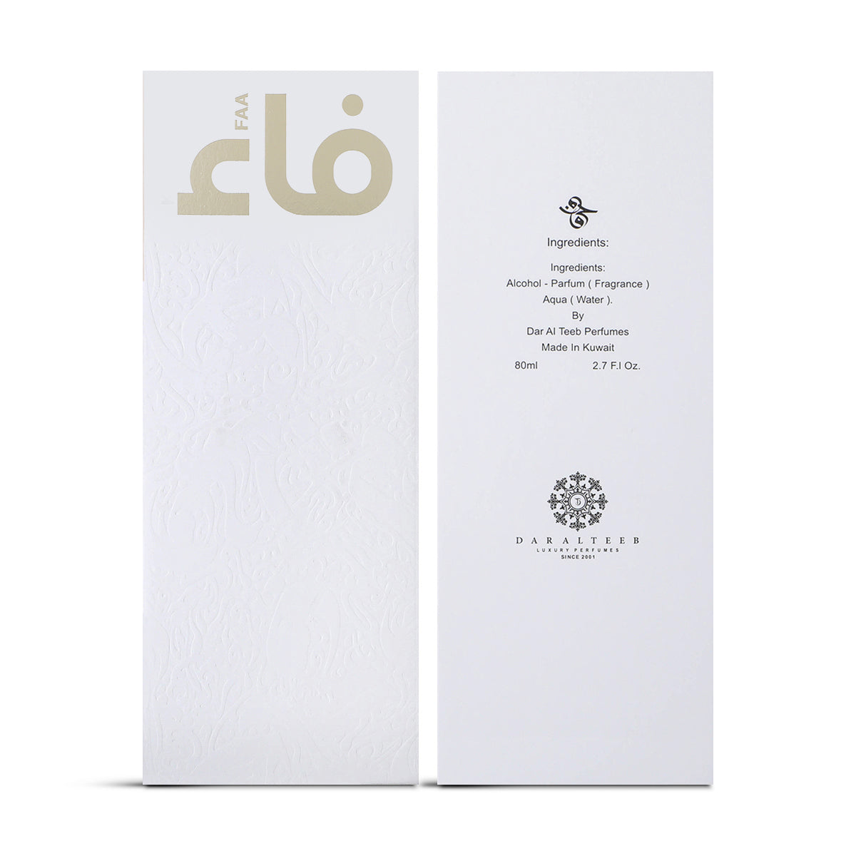 Dar Al Teeb Huroof Collection Faa Eau de Parfum 80ml