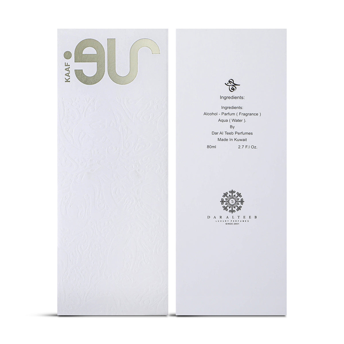 Dar Al Teeb Huroof Collection Kaaf Eau de Parfum 80ml
