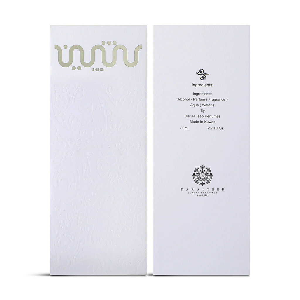 Dar Al Teeb Huroof Collection Sheen Eau de Parfum 80ml