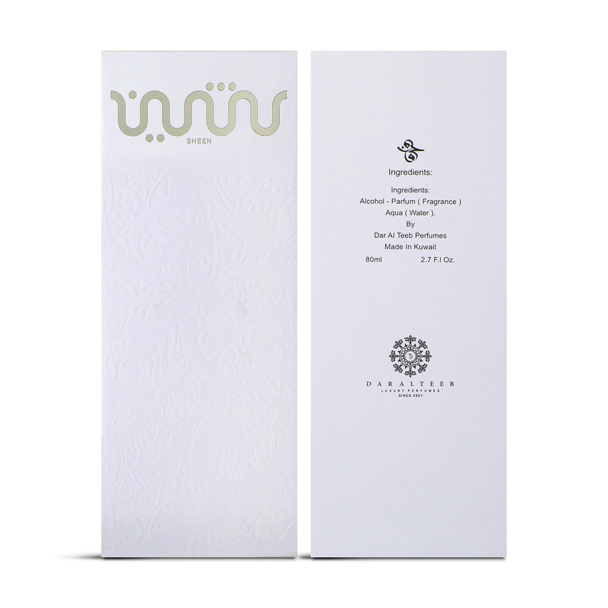 Dar Al Teeb Huroof Collection Sheen Eau de Parfum 80ml