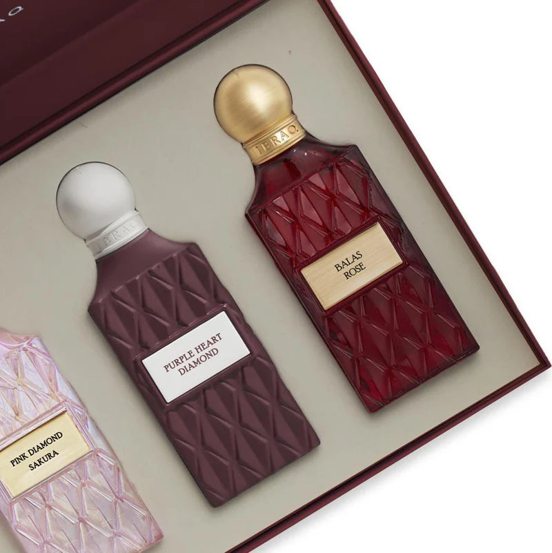 Maroon Diamond Set (3x75ml) by IBRAQ