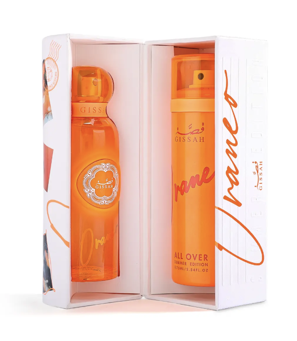 Gissah Oraneo Set 75ml EDP + 75ml All Over Spray (Summer Edition)