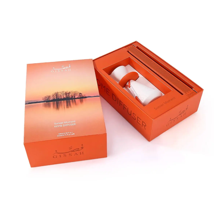 Sunset Moment Home Diffuser & Refill 100ml + 200ml + 5pc Rattan Sticks
