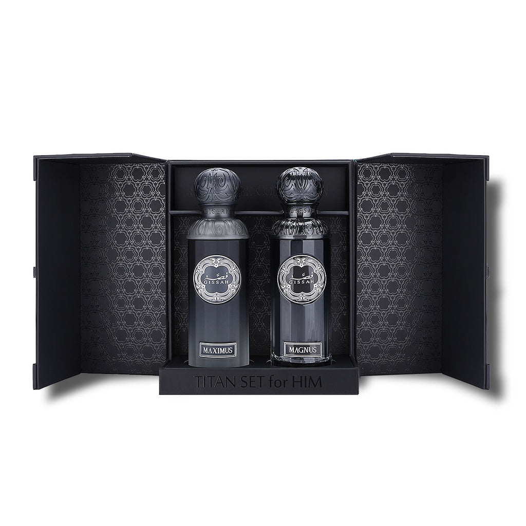 Gissah Titan Set for Him 2x90ml by Gissah Perfumes