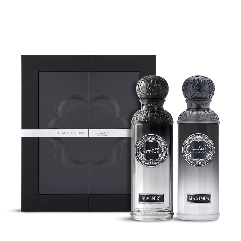 Gissah Titan Set for Him 2x90ml by Gissah Perfumes