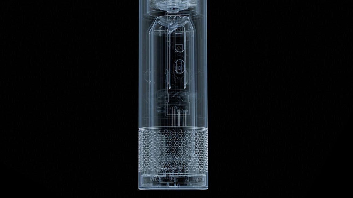 DYSON Hushjet Mini Fan in Cobalt/Ink