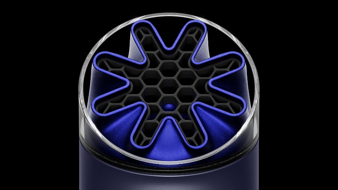 DYSON Hushjet Mini Fan in Cobalt/Ink