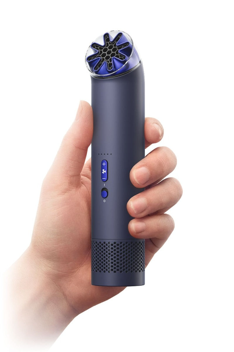 DYSON Hushjet Mini Fan in Cobalt/Ink